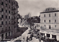 Vista sulla via Palmintelli (oggi via R. di San Secondo) in piena espansione edilizia (anni '50).