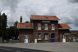 La gare de Bourbourg en 2011