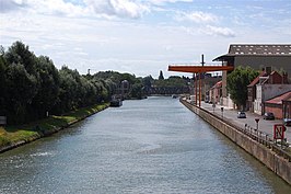 De Nieuwegracht, Arques, richting sluis