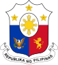 Coat of arms[a] of the Philippines