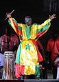 Doudou N'Diaye Rose op 4 januari 2014 overleden op 19 augustus 2015