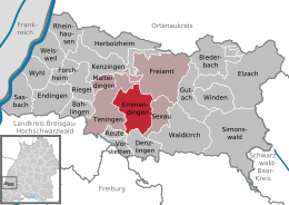 Emmendingen - Localizazion