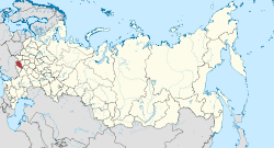 Lage innerhalb Russlands