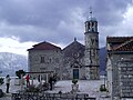 Vieja Perasto (Perast). Iglesia S. Giorgio (ilha artificial)