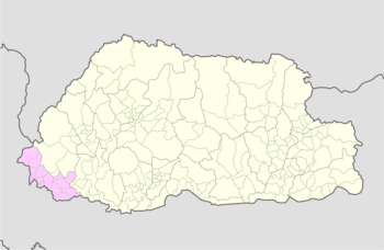 Location of Dophoogchen Gewog