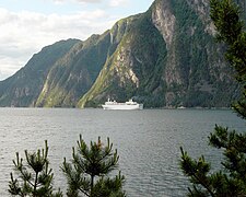 Storfjorden vid Stranda.