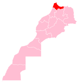 Location in Morocco