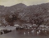 Yachts on Naini Lake in 1899