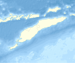 Gunung Lakaan di Pulau Timor