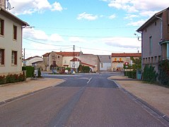 Le château vu de la rue Saint-Hubert.