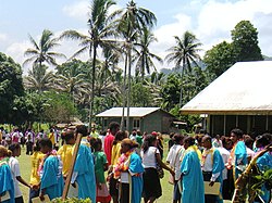 Graduationsfeier des Sir Dudley Tuti College