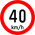 40 km/h