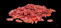 Dried goji berries