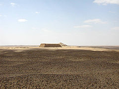 The mastaba from the southeast