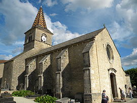 The church in Monthelie