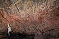 Image 3Ancient (but graffitied) Rock Art in Nsalu Cave, Kasanka National Park in North-Central Zambia. (from Zambia)