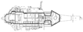 Cutaway of TKS vehicle. Details are conjectural