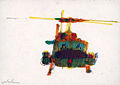 Gunship Vietnam Combat Artists Program CAT 1, 1966.