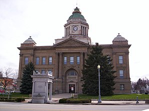 Wyandot County Courthouse, gelistet im NRHP mit der Nr. 73001553[1]