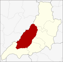 District location in Phrae province