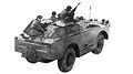 BRDM-1: parte posteriore