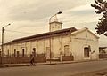 Imagen antigua del Centro Cultural Saluzzi cuando todavía funcionaba como matadero municipal.