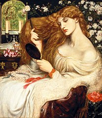 Dante Gabriel Rossetti, Lady Lilith, 1873.