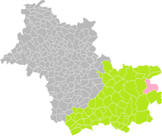 Pierrefitte-sur-Sauldre dans l'arrondissement de Romorantin-Lanthenay en 2016.