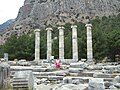 Image 24The Temple of Athena at Priene, an ancient site near Turunçlar in Aydın province.