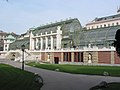 Palmový skleník, Burggarten, Vídeň, 1901