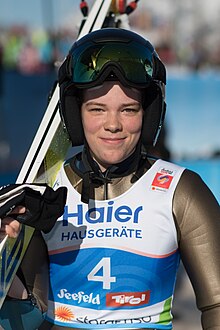 Vörös bei der WM 2019 in Seefeld