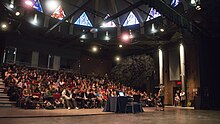 Journée carrière en Sciences humaines à l'Espace Hubert-Reeves (Archives du Collège de Bois-de-Boulogne).