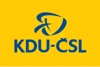 Vlajka KDU-ČSL