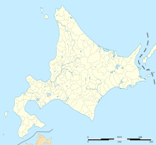 美流渡炭鉱の位置（北海道内）