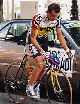 Maarten den Bakker tijdens de Ronde van Frankrijk 1993