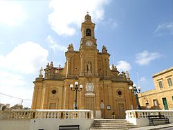 View of Fontana parish church