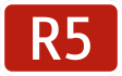 Expressway R5 shield}}