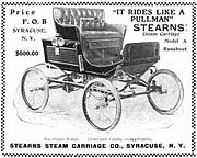 1903 Stearns Runabout advertisement