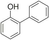 Strukturformel von 2-Phenylphenol