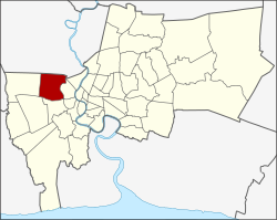 Khet location in Bangkok