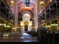 Interior da Sinagoga de Dohány (1854-59), em Budapeste, na Hungria