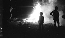 Lag BaOmer kumzits in Israel, 1972. Dan Hadani collection, National Library of Israel