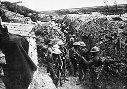 Tranchée du Lancashire Fusiliers.