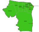 Map of Pekan District, Pahang 彭亨州北根县地图