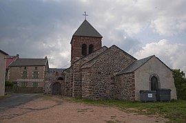 The church in La Chapelle-Marcousse