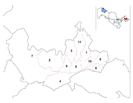 Distretto di Chartaq – Mappa