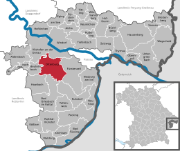 Ortenburg – Mappa