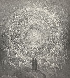 Illustration for Paradiso (of The Divine Comedy) by Gustave Doré