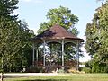 Kiosque à musique au parc Jean-Rameau..