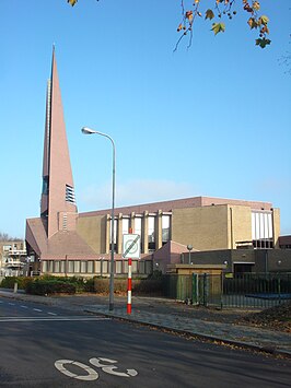 De Sionkerk vanaf de voorzijde